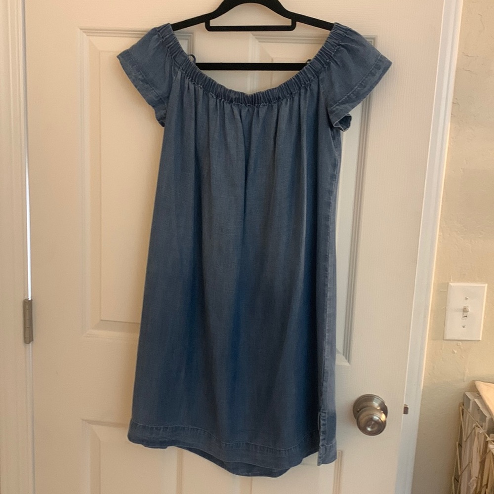 NWT Cloth & Stone Chambray Dress Size XS